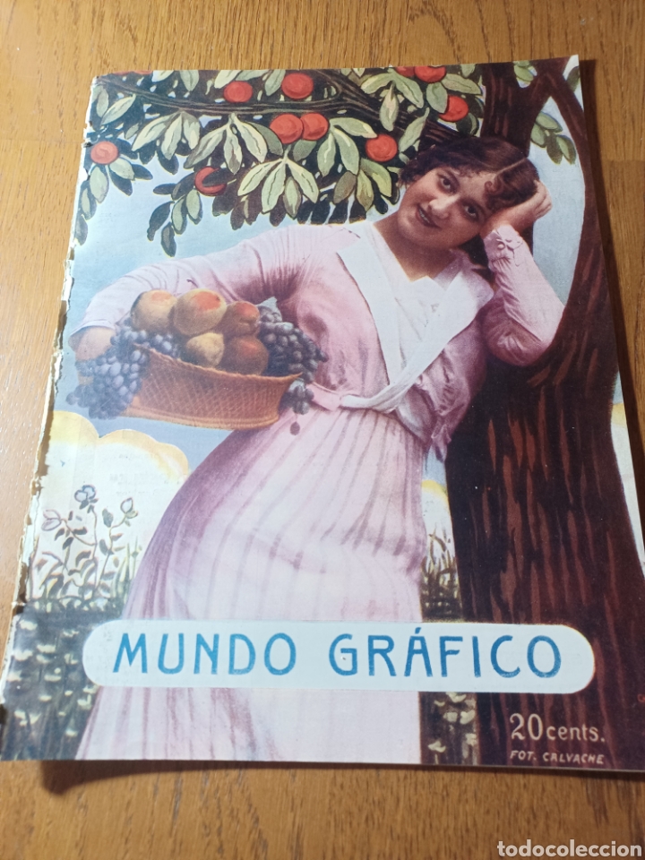 Sammeln von Zeitschriften und Zeitungen: REVISTA 1915 INCENDIO PALACIO JUSTICIA. MONASTERIO SAN JERONIMO SEVILLA MANIFESTACI&Oacute;N OBRERA MADRID