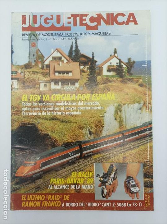 Colecionismo de Revistas e Jornais: JUGUETECNICA N.1