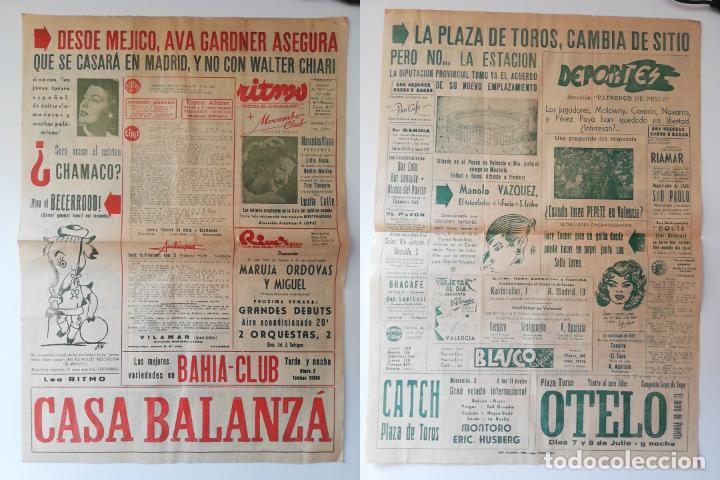 Collezionismo di Riviste e Giornali: ANTIGUA PUBLICIDAD: REVISTA RITMO PUBLICACI&Oacute;N SEMANAL VALENCIA A&Ntilde;O xx 2&ordf; &Eacute;POCA