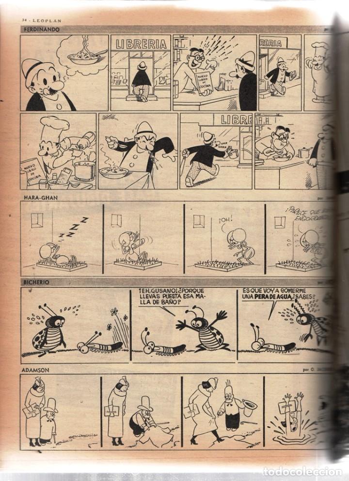 Coleccionismo de Revistas y Peri&oacute;dicos: 1949 LEOPLAN # 363 OSCAR JACOBSSON ADAMSON HOMERO HITLER EXCOMUNION APOSTOLICA EL ZREVITCH ROJO 82 P