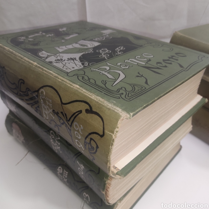 Sammeln von Zeitschriften und Zeitungen: REVISTAS BLANCO Y NEGRO. 6 TOMOS. A&Ntilde;OS 1902 AL 1907