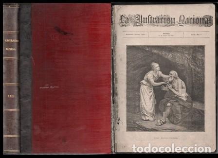 Collection Magazines and Newspapers: LA ILUSTRACION NACIONAL . A&Ntilde;O VIII N&ordm; 1 . 10 ENERO 1887 - A-REVIL-0743