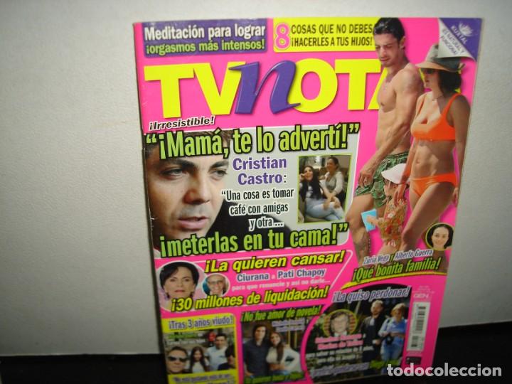 Collezionismo di Riviste e Giornali: 25- REVISTA TVNOTAS - NO. 1183 - 2019 - CRISTIAN CASTRO