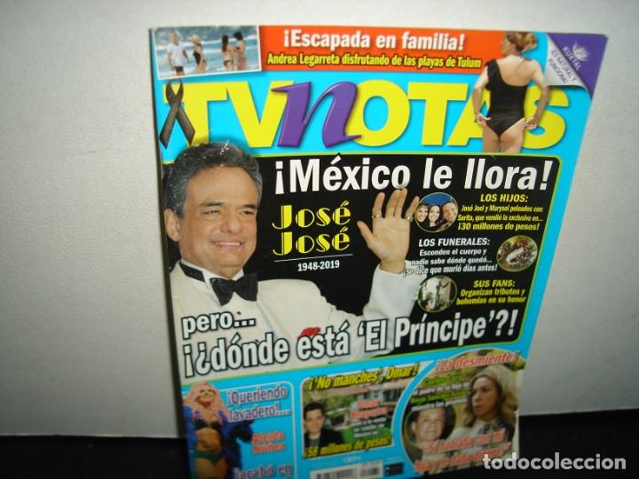 Collezionismo di Riviste e Giornali: 25- REVISTA TVNOTAS - NO. 1185 - 2019 - JOS&Eacute; JOS&Eacute; &iexcl;M&Eacute;XICO LE LLORA!