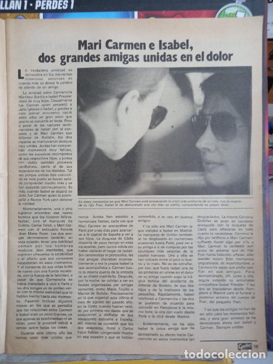 Coleccionismo de Revistas y Peri&oacute;dicos: isabel preysler carmen martinez bordiu