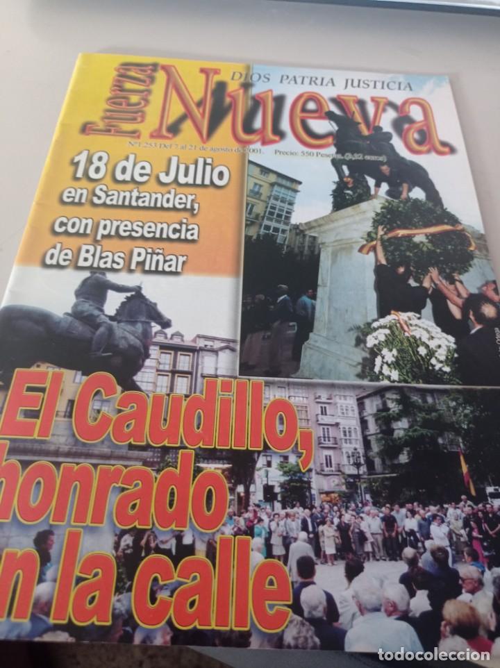 Coleccionismo de revistas y peri&oacute;dicos: REVISTA FUERZA NUEVA N&ordm; 1253 REF. UR MES 7