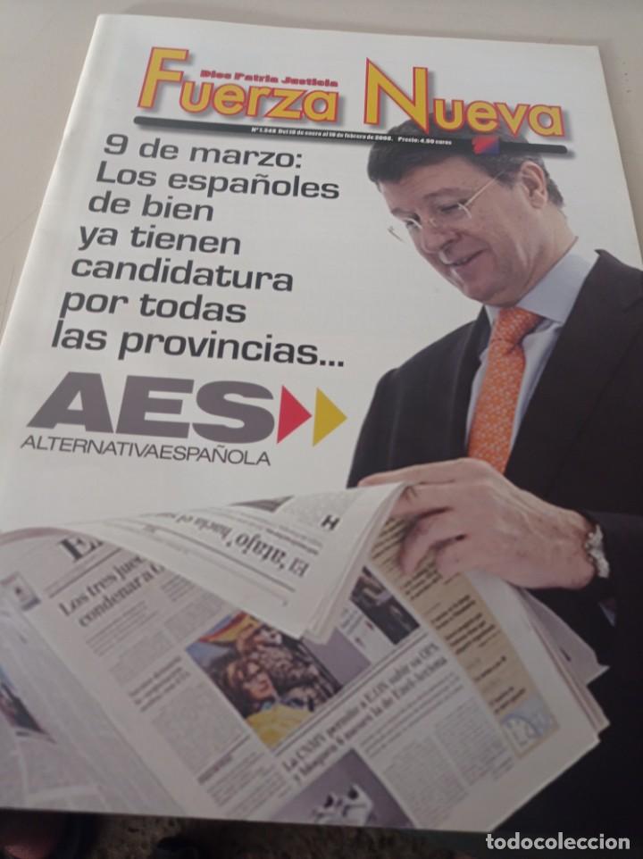 Coleccionismo de revistas y peri&oacute;dicos: REVISTA FUERZA NUEVA N&ordm; 1348 REF. UR MES 7