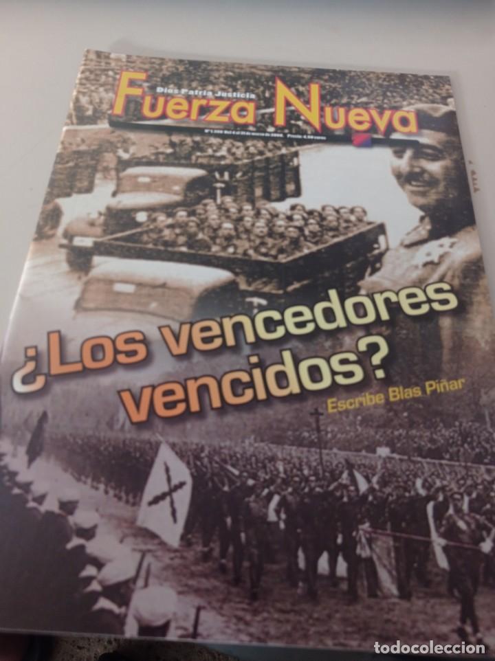 Coleccionismo de revistas y peri&oacute;dicos: REVISTA FUERZA NUEVA N&ordm; 1350 REF. UR MES 7