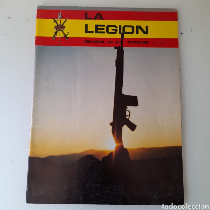 Coleccionismo de revistas y peri&oacute;dicos: ANTIGUA REVISTA LA LEGION. REVISTA DE LOS TERCIOS. AGOSTO 1985