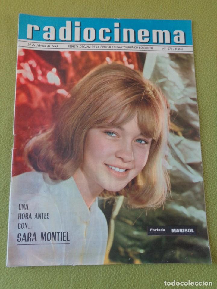 Coleccionismo de Revistas y Peri&oacute;dicos: MARISOL - REVISTA RADIOCINEMA 1963 - SARA MONTIEL - ROCIO DURCAL - MABEL CARR - MARY PAZ PONDAL...