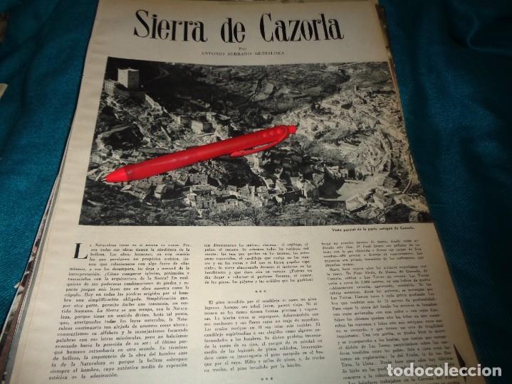 Coleccionismo de revistas y peri&oacute;dicos: RECORTE : LA SIERRA DE CAZORLA. MUNDO HISPANICO, ABRIL 1959
