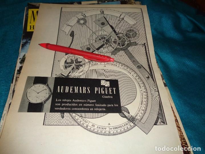 Coleccionismo de revistas y peri&oacute;dicos: RECORTE : PUBLICIDAD : RELOJ, AUDEMARS PIGUET. GINEBRA. MUNDO HISPANICO, OCTB 1959