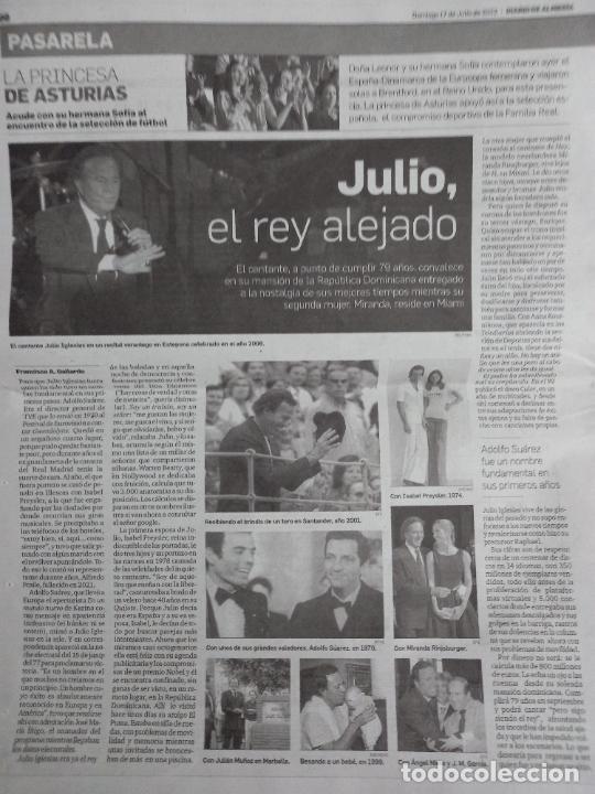 Coleccionismo de Revistas y Peri&oacute;dicos: julio iglesias miranda isabel preysler jose maria garcia