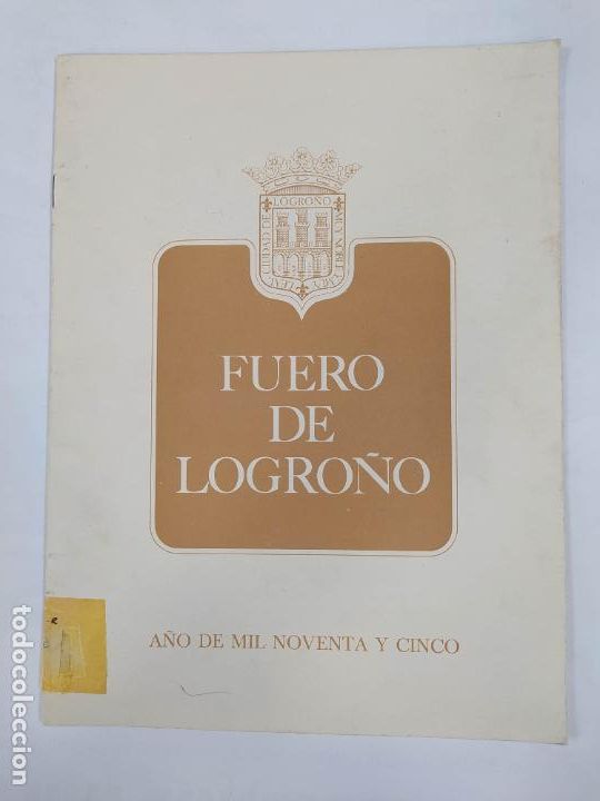 Collezionismo di Riviste e Giornali: FUERO DE LOGRO&Ntilde;O. A&Ntilde;O DE MIL NOVENTA Y CINCO. 1095. TDKR42
