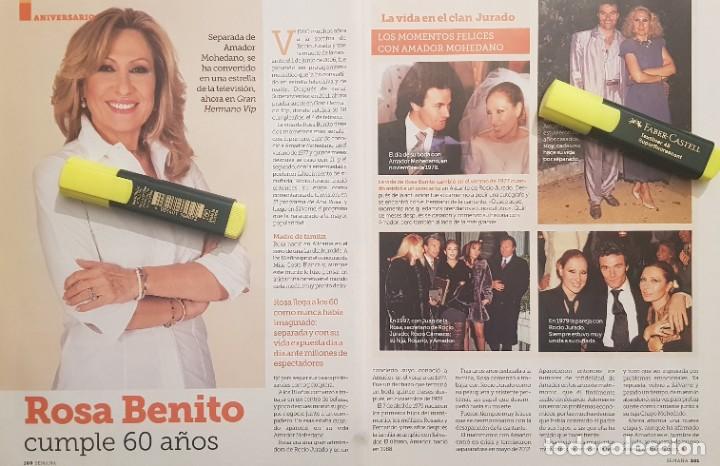 Coleccionismo de Revistas y Peri&oacute;dicos: Reportaje Rosa Benito / Roc&iacute;o Jurado 10.02.2016