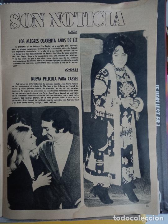 Coleccionismo de Revistas y Peri&oacute;dicos: elizabeth taylor jean pierre cassel britt ekland