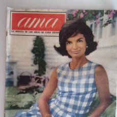 Coleccionismo de Revistas y Periódicos: REVISTA AMA, Nº 64, PORTADA JACQUELINE KENNEDY, SEPTIEMBRE 1962. Lote 352641064
