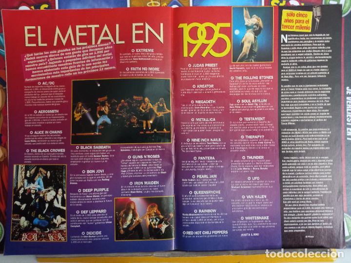 Coleccionismo de Revistas y Peri&oacute;dicos: JON BON JOVI IRON MAIDEN THE BLACK CROWES FAITH NO MORE