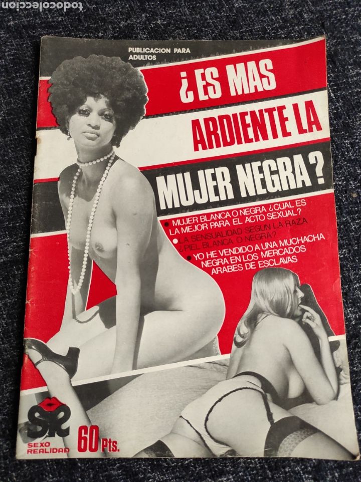 Collection Magazines and Newspapers: SEXO REALIDAD. &iquest;ES MAS ARDIENTE LA MUJER NEGRA? revista de sexualidad de la epoca A&Ntilde;OS 70