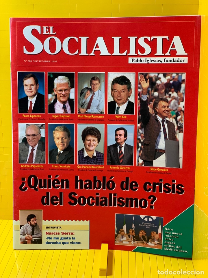 Colecionismo de Revistas e Jornais: EL SOCIALISTA , &iquest;QUI&Eacute;N HABL&Oacute; DE CRISIS DEL SOCIALISMO?