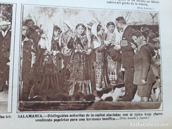 Sammeln von Zeitschriften und Zeitungen: SE&Ntilde;ORITAS TRAJE CHARRO SALAMANCA SUPERVIVIENTES NAUFRAGIO PESQUERO SOBRAL N&ordm; 10 SAN SEBASTIAN 1928