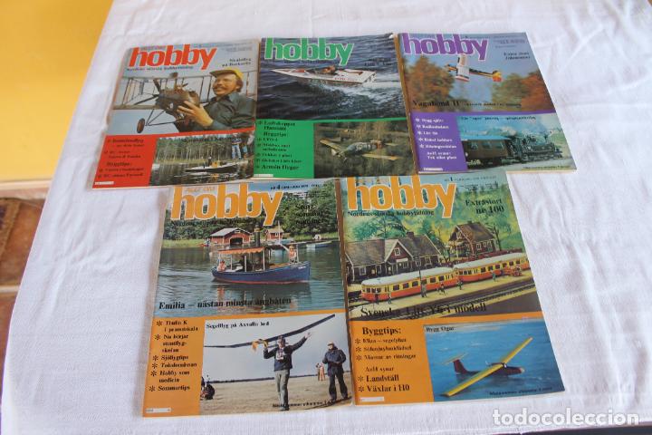 Coleccionismo de revistas y peri&oacute;dicos: LOTE REVISTAS HOOBY N&ordm; 3 1978 Y 1979 EN SUECO