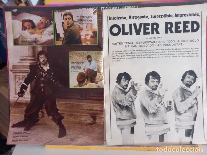 Coleccionismo de revistas y peri&oacute;dicos: oliver reed los tres mosqueteros