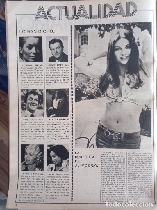 Coleccionismo de Revistas y Peri&oacute;dicos: victoria principal diana ross debbie reynolds marisa berenson catherine deneueve