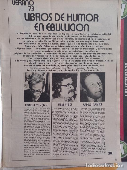 Collection Magazines and Newspapers: manolo summers jaume perich francesc vila
