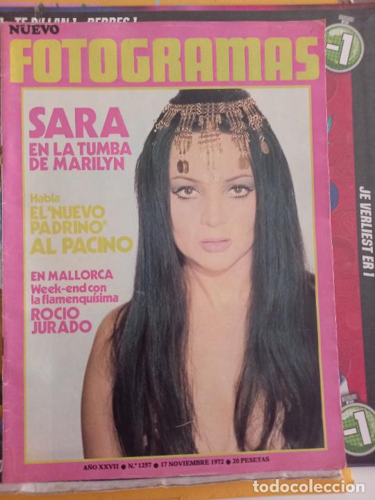 Coleccionismo de revistas y peri&oacute;dicos: recorte portada sara montiel