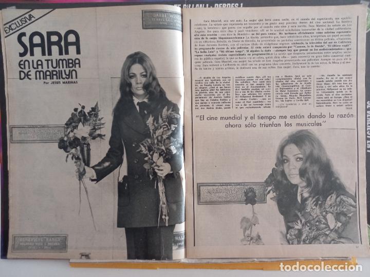 Coleccionismo de revistas y peri&oacute;dicos: sara montiel en la tumba de marilyn monroe