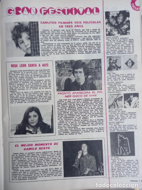 Coleccionismo de Revistas y Peri&oacute;dicos: CARLITOS ROSA LEON CAMILO SESTO IVAN T REX TONY RONALD ELVIS PRESLEY TREX