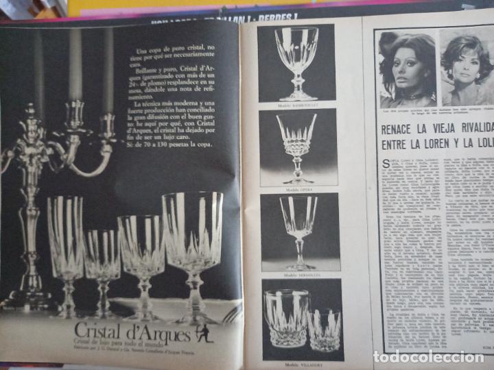 Coleccionismo de Revistas y Peri&oacute;dicos: SOFIA LOREN GINA LOLLOBRIGIDA ANUNCI OCRISTAL DARQUES
