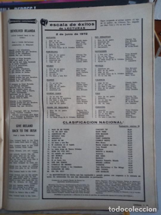 Coleccionismo de revistas y peri&oacute;dicos: ESCALA DE EXITOS 72 CHICORY TIP CAMILO SESTO
