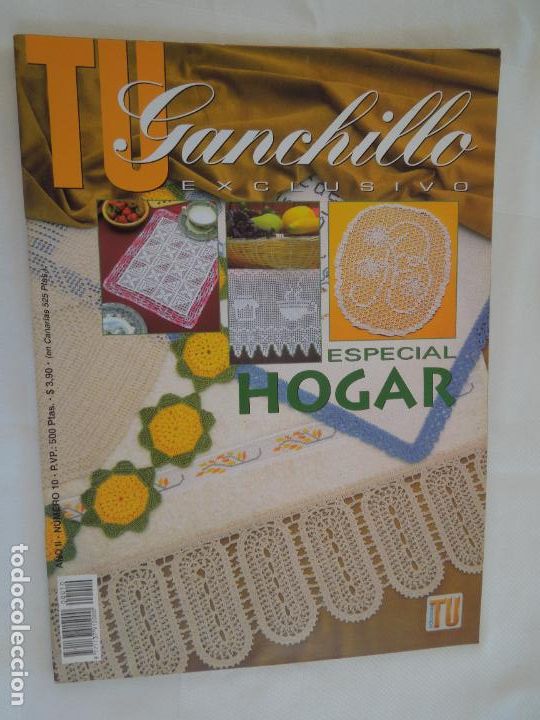 Coleccionismo de Revistas y Peri&oacute;dicos: GANCHILLO EXCLUSIVO REVISTA N&ordm; 10 - ESPECIAL HOGAR