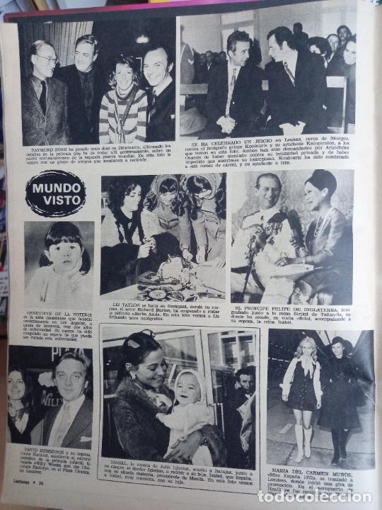 Coleccionismo de Revistas y Peri&oacute;dicos: raymond burr la reina sirikit elizabeth taylor isabel preysler maria del carmen mu&ntilde;oz miss espa&ntilde;a