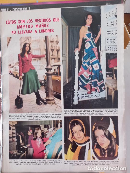 Coleccionismo de revistas y peri&oacute;dicos: amparo mu&ntilde;oz MISS ESPA&Ntilde;A UNIVERSO londres
