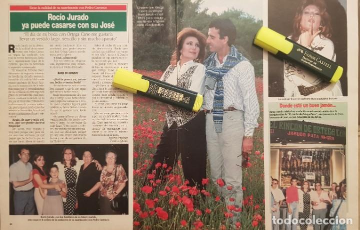 Coleccionismo de Revistas y Peri&oacute;dicos: Reportaje Roc&iacute;o Jurado 08.07.1994