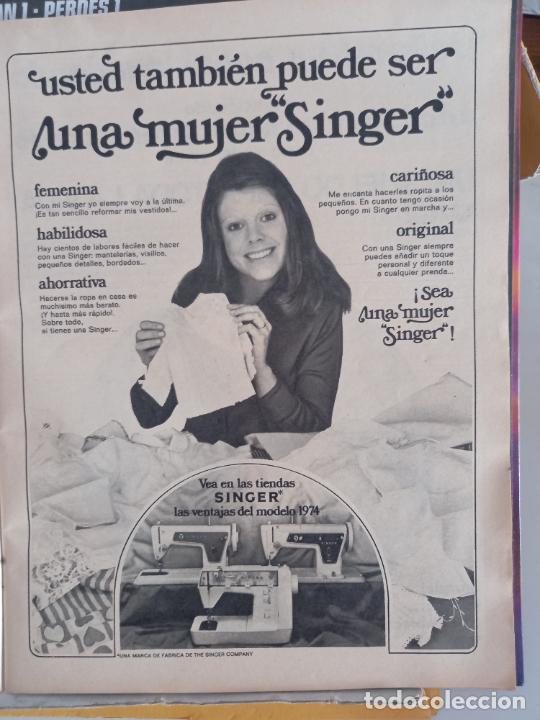 Colecionismo de Revistas e Jornais: anuncio MAQUINA DE COSER SINGER