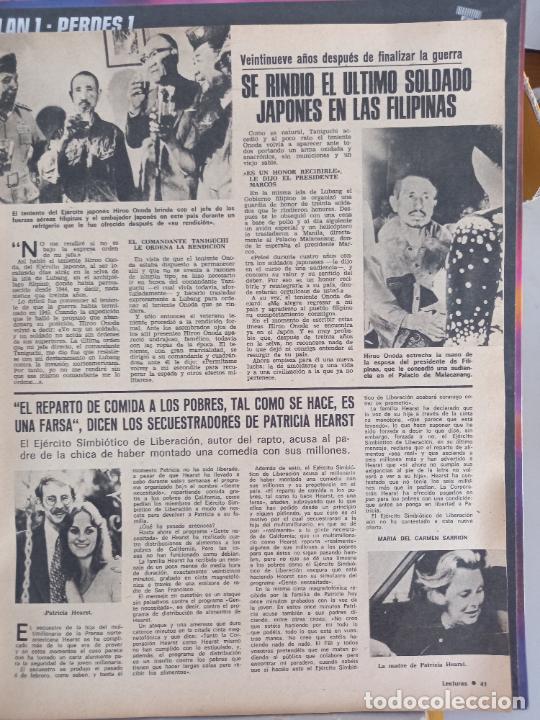 Colecionismo de Revistas e Jornais: EL ULTIMO SOLDADO JAPONES DE FILIPINAS PATRICIA HEARST