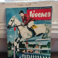 Coleccionismo de Revistas y Periódicos: REVISTA JOVENES - Nº75 JUNIO DE 1957 - CON CENSURA ECLESIASTICA
