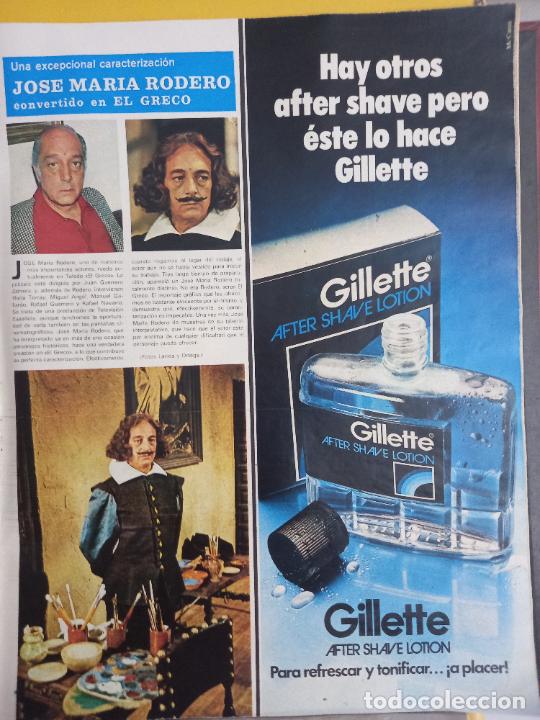 Coleccionismo de revistas y peri&oacute;dicos: anuncio gilette jose maria rodero velazquez