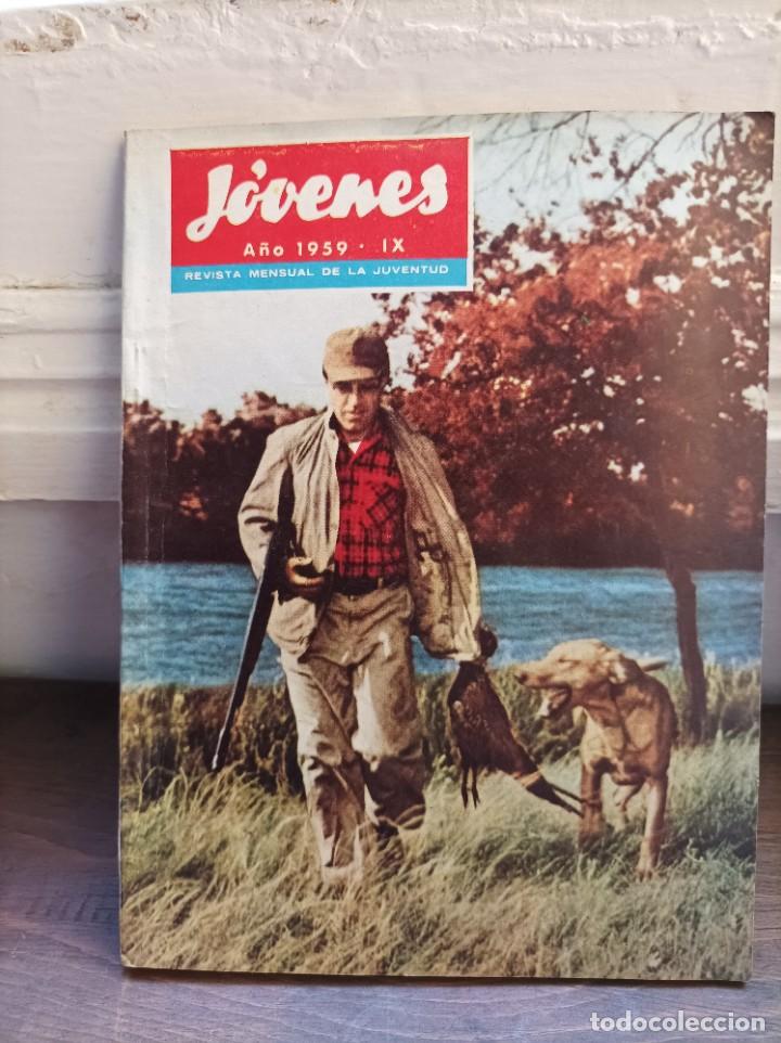 Collezionismo di Riviste e Giornali: REVISTA JOVENES - Septiembre de 1959 - CON CENSURA ECLESIASTICA
