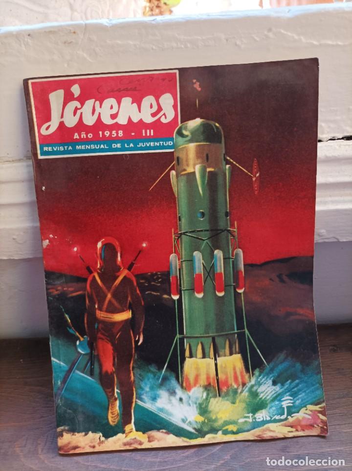Collezionismo di Riviste e Giornali: REVISTA JOVENES - Marzo de 1958 - CON CENSURA ECLESIASTICA