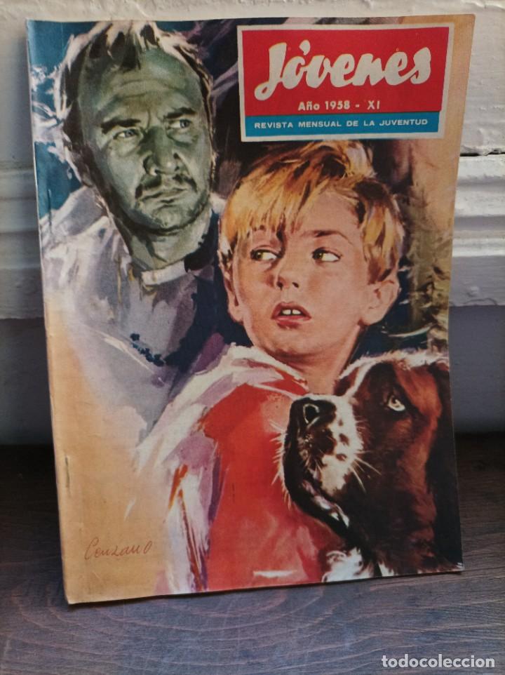 Collezionismo di Riviste e Giornali: REVISTA JOVENES - Noviembre de 1958 - CON CENSURA ECLESIASTICA