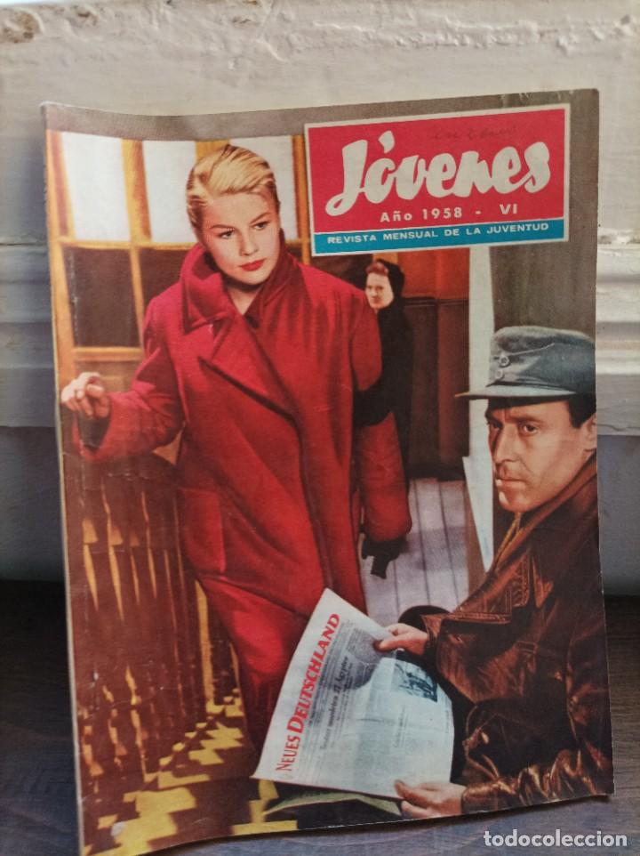 Collection Magazines and Newspapers: REVISTA JOVENES - Junio de 1958 - CON CENSURA ECLESIASTICA