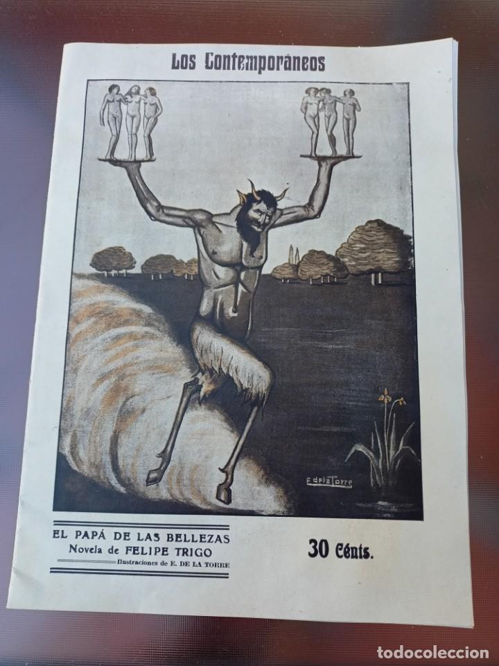 Sammeln von Zeitschriften und Zeitungen: Revista Los Contemporaneos &rdquo;El Papa de las Bellezas&rdquo; N&uacute;m. 203 de 15 de Noviembre de 1912