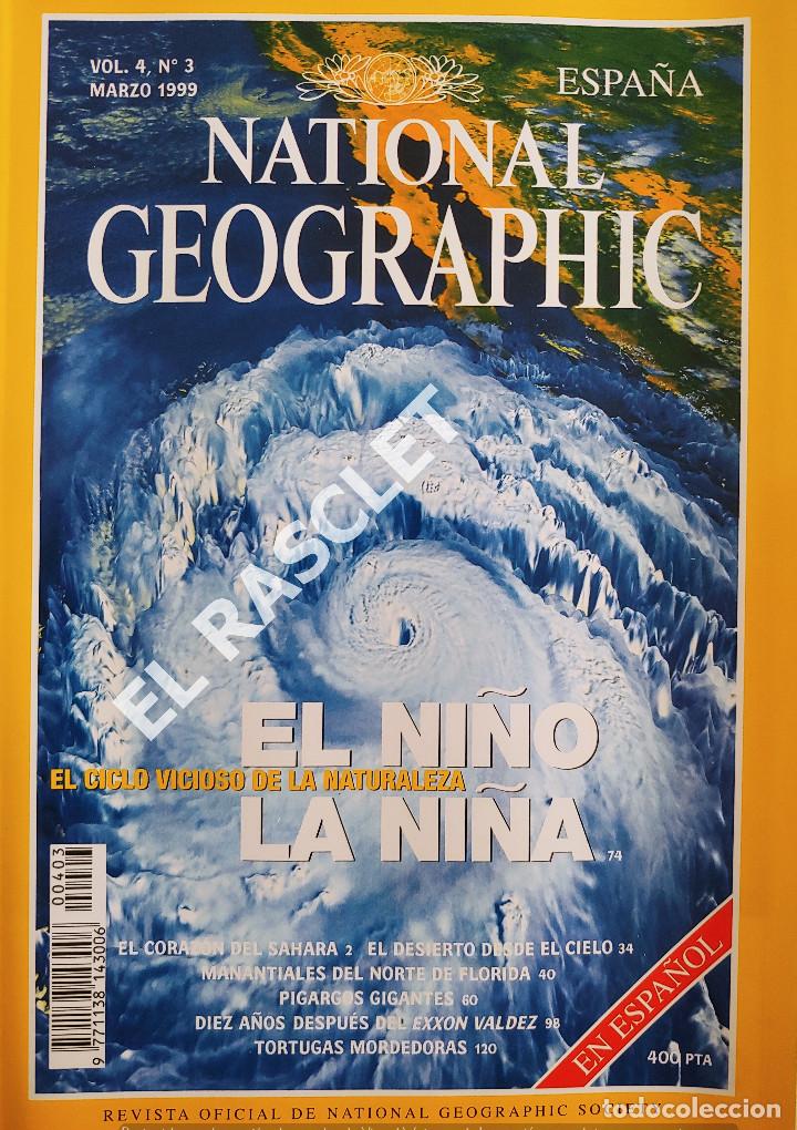 Collezionismo di Riviste e Giornali: REVISTA -NATIONAL GEOGRAPHIC - VOL-4 - N&ordm; 3 - MARZO 1999