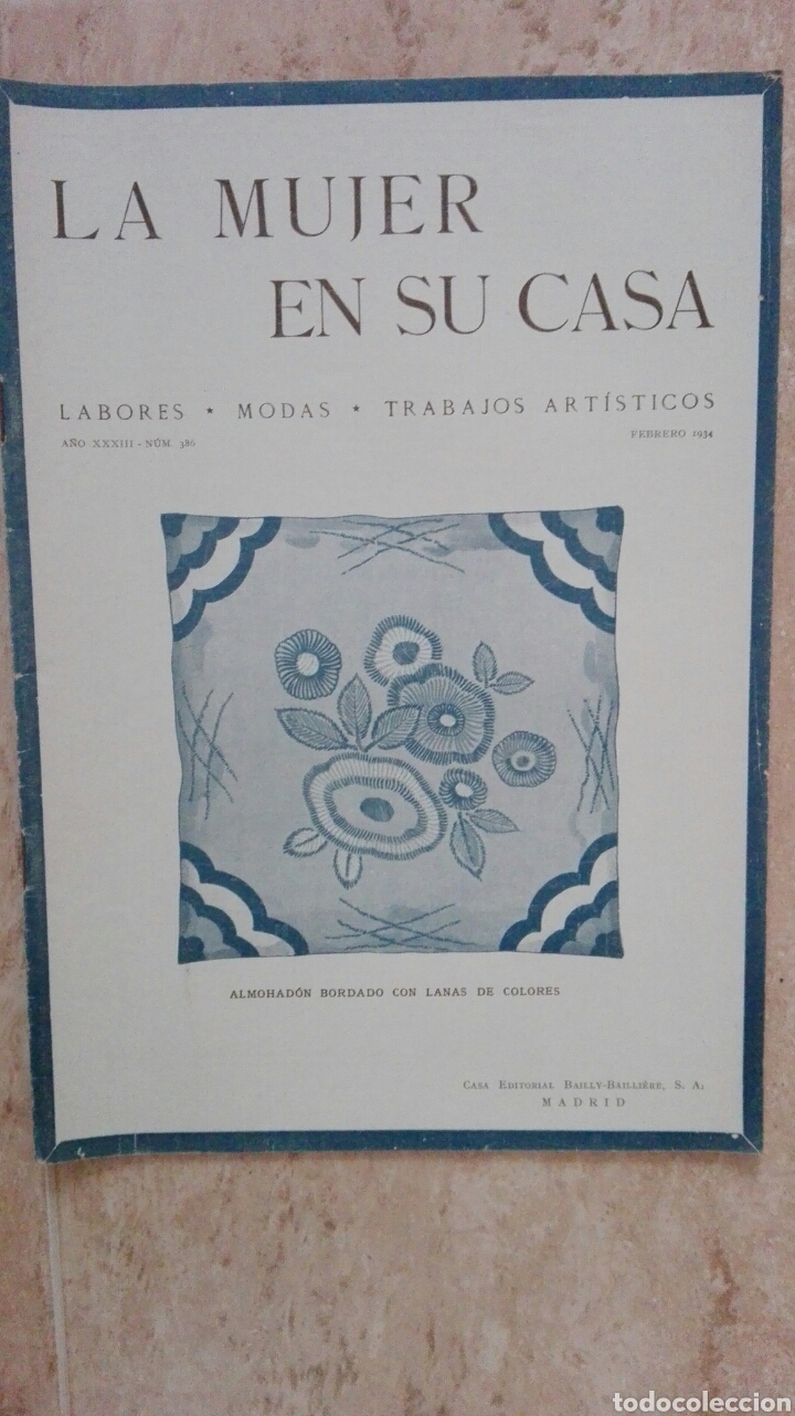 Coleccionismo de Revistas y Peri&oacute;dicos: Revista La Mujer en su Casa, n&deg;386 labores, modas, patrones,