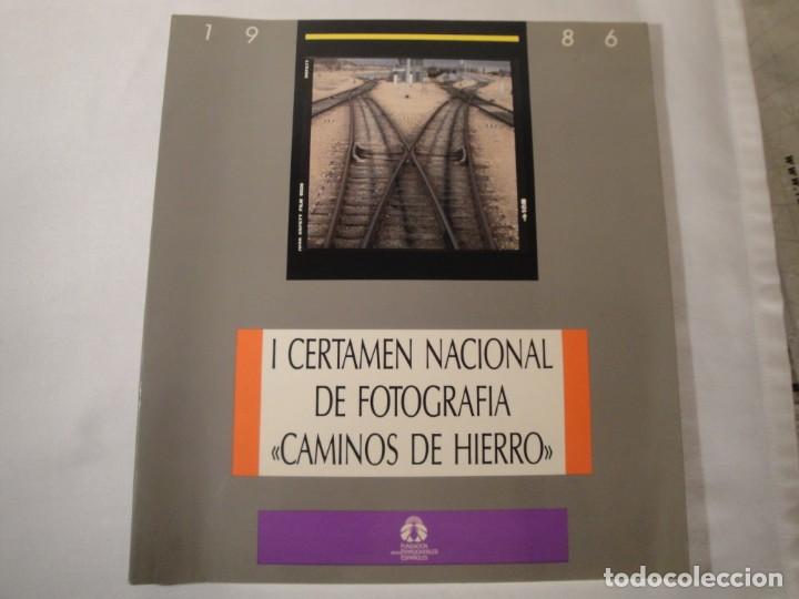 Coleccionismo de revistas y peri&oacute;dicos: I Certamen Nacional de Fotograf&iacute;a &ldquo;Caminos de Hierro&rdquo; 1986.